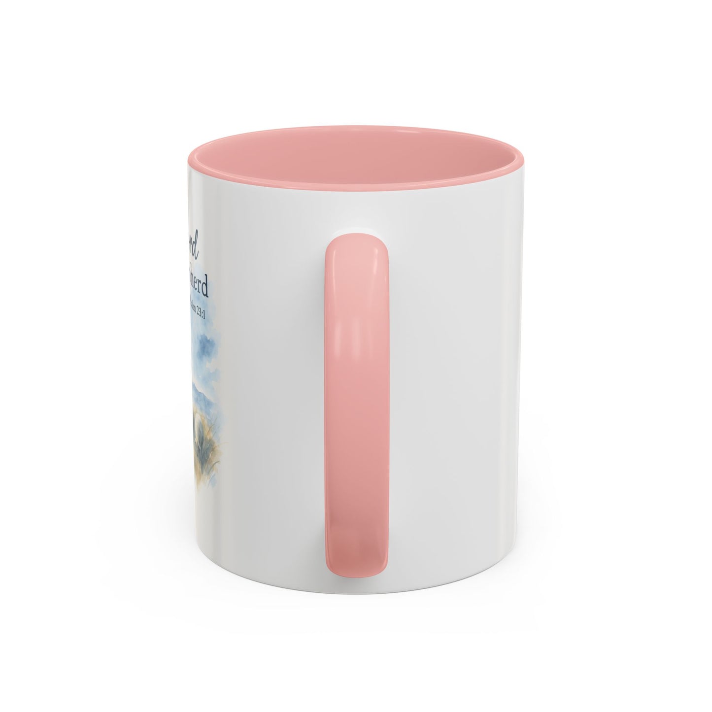 Memorial Accent Coffee Mug - The Lord is My Shepherd - Psalm 23:1