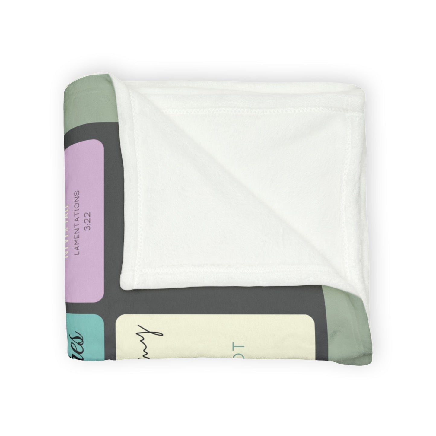 Christian Memorial Blanket - Personalized In Loving Memory of Dad Scripture Design
