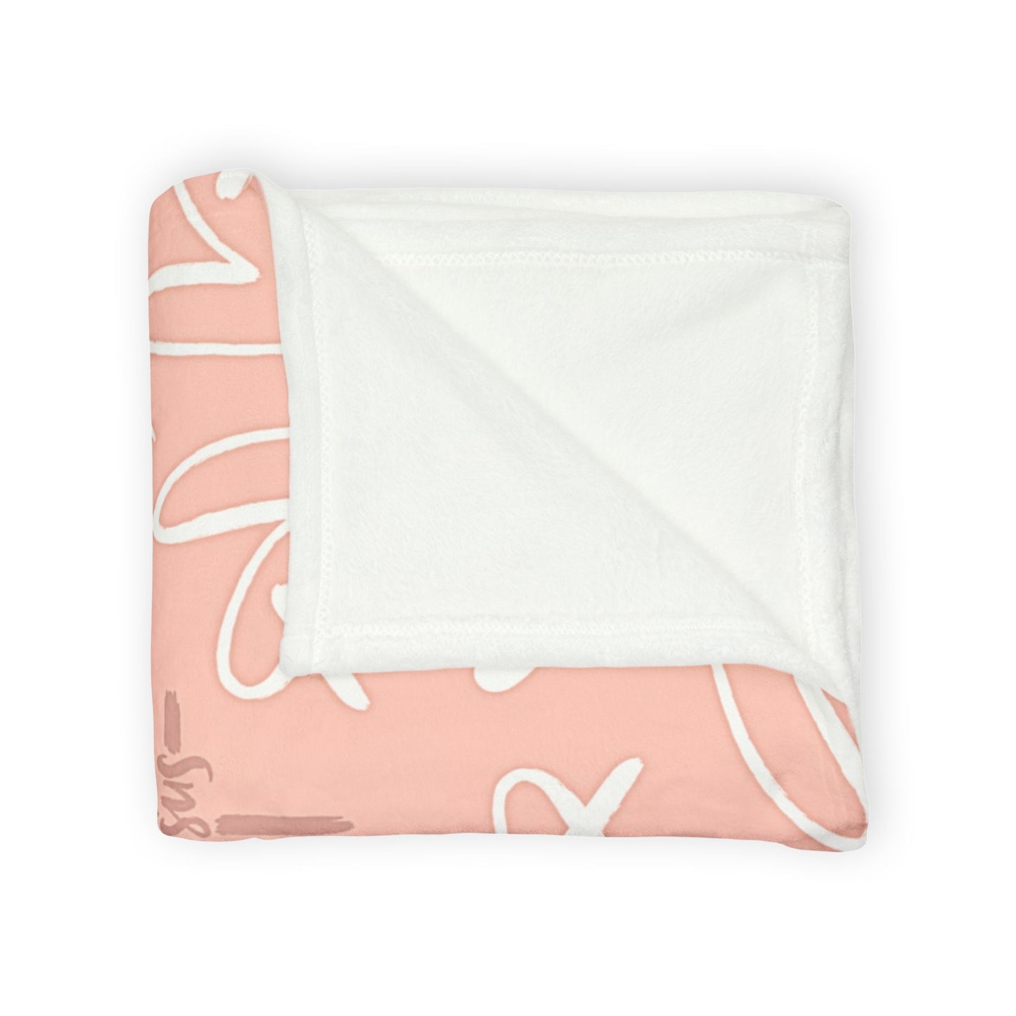 Christian Memorial Blanket - Jesus Heart and Cross Design