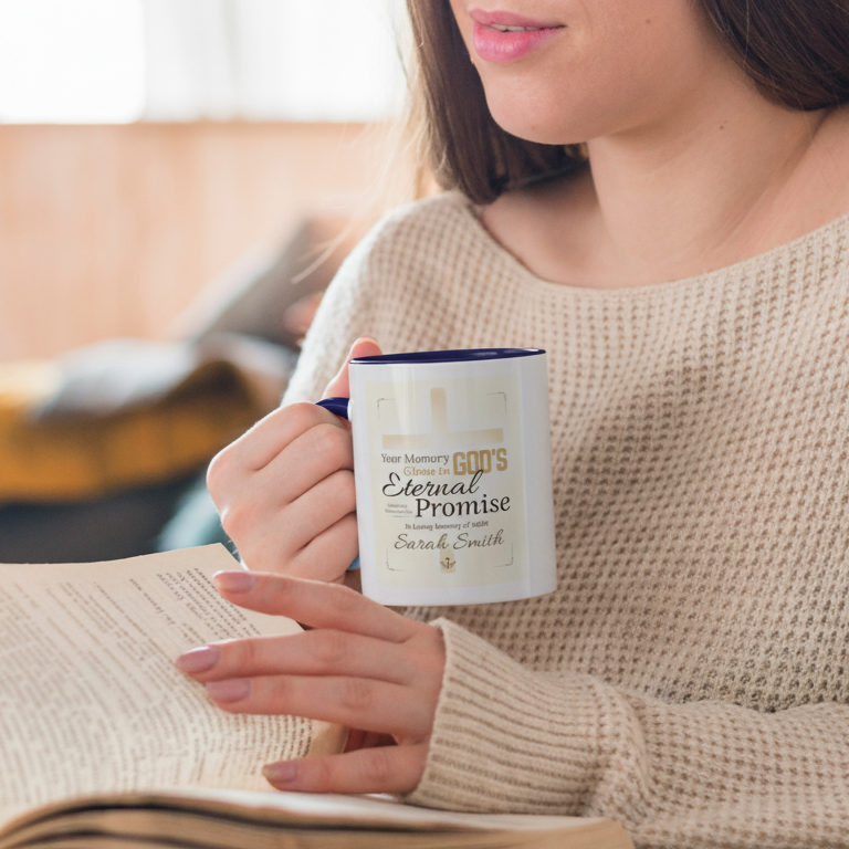 Custom Eternal Promise Memorial Mug
