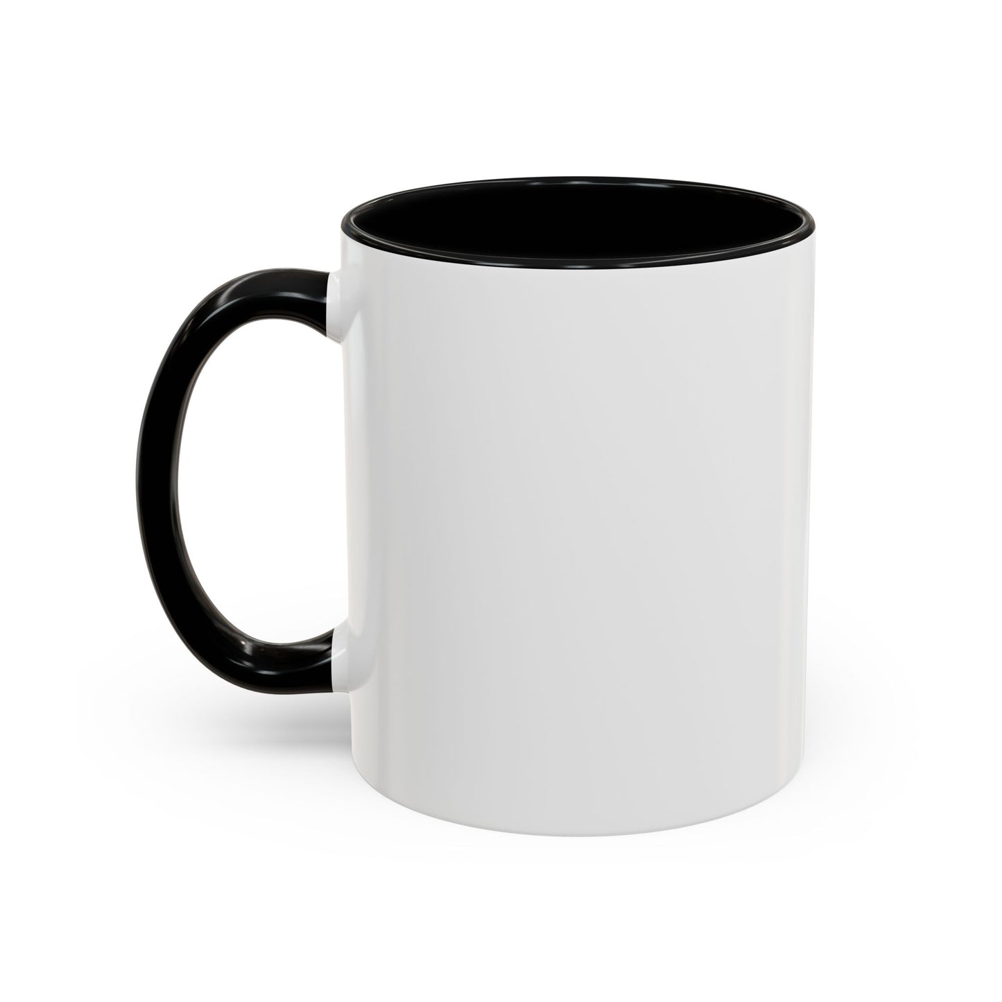 Custom Memorial Accent Coffee Mug with Photo and Text – Sacred Background Keepsake