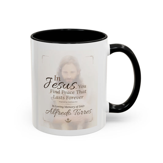 Custom Sacred Shepherd Memorial Mug | Loss of Father