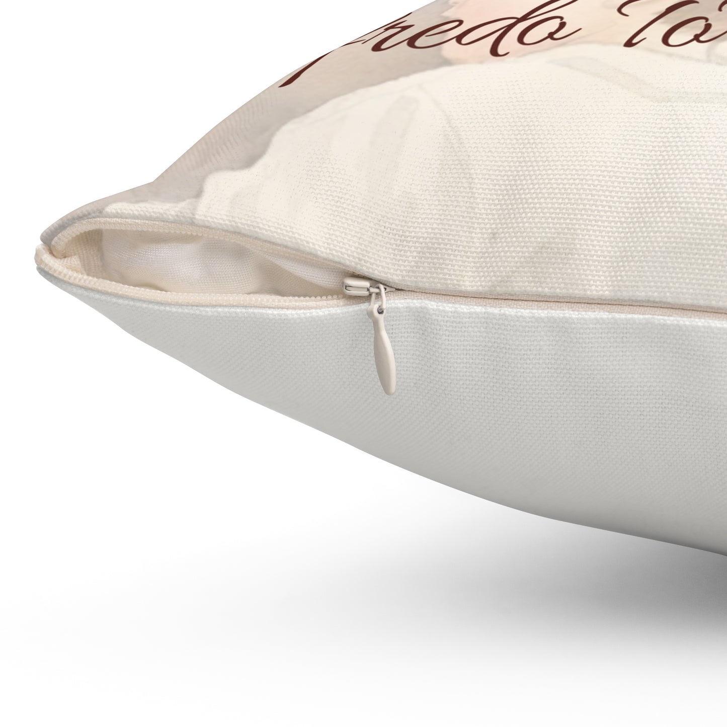 In Loving Memory Pillow – Heaven’s Embrace Design | Personalized Christian Memorial & Sympathy Gift | Loss of Father