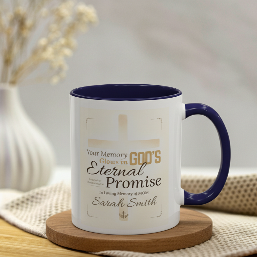 Custom Eternal Promise Memorial Mug