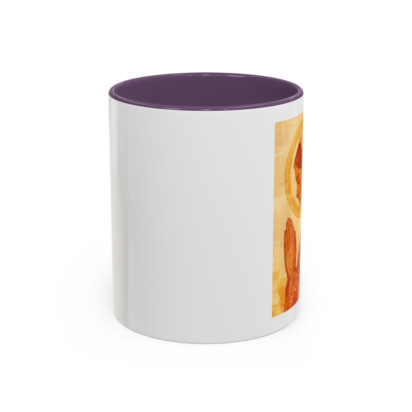 Memorial Accent Coffee Mug - Blessed Are Those Who Mourn - Matthew 5:4