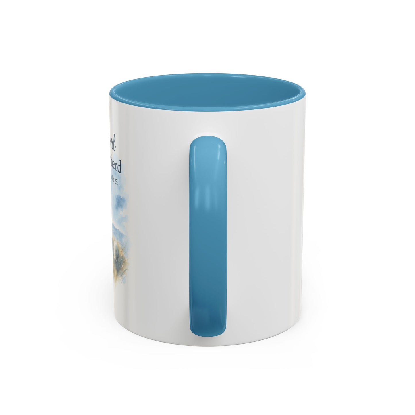 Memorial Accent Coffee Mug - The Lord is My Shepherd - Psalm 23:1