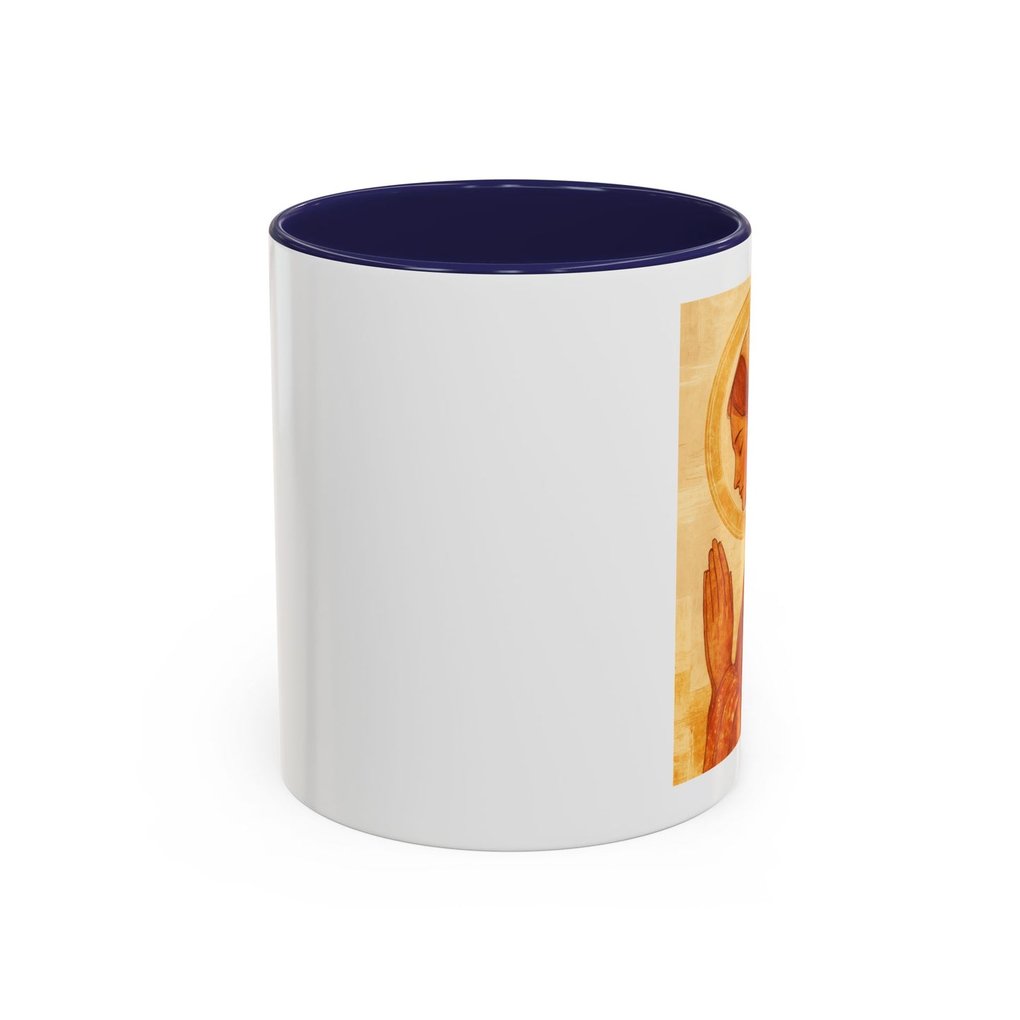 Memorial Accent Coffee Mug - Blessed Are Those Who Mourn - Matthew 5:4