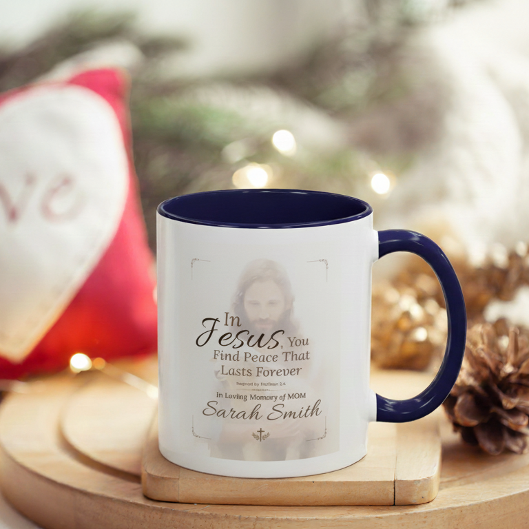 Custom Sacred Shepherd Memorial Mug