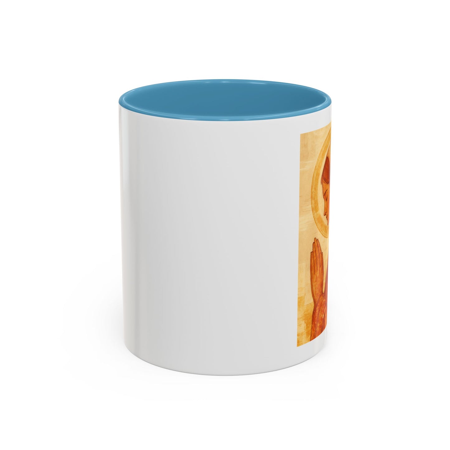 Memorial Accent Coffee Mug - Blessed Are Those Who Mourn - Matthew 5:4
