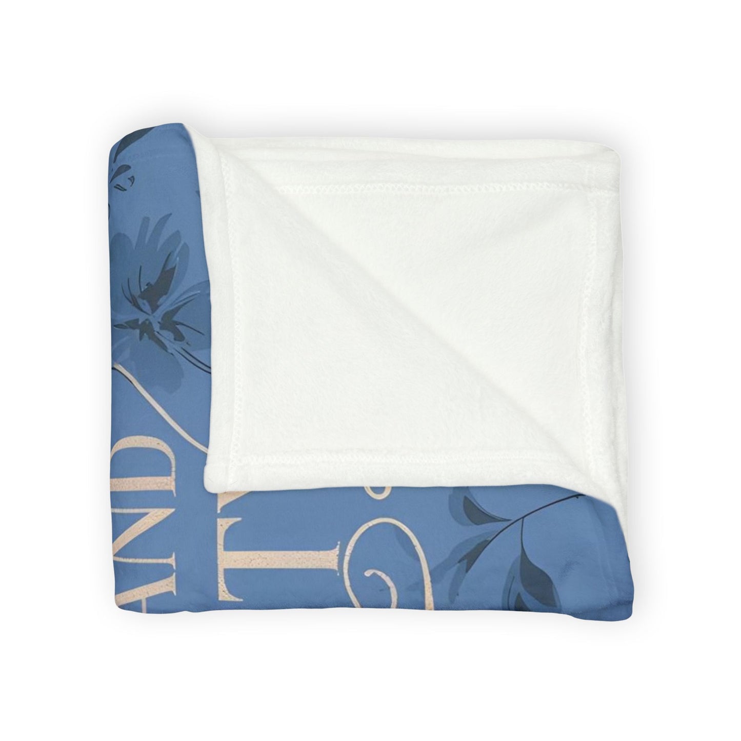 Christian Memorial Blanket - Eternal Peace and Serenity Design