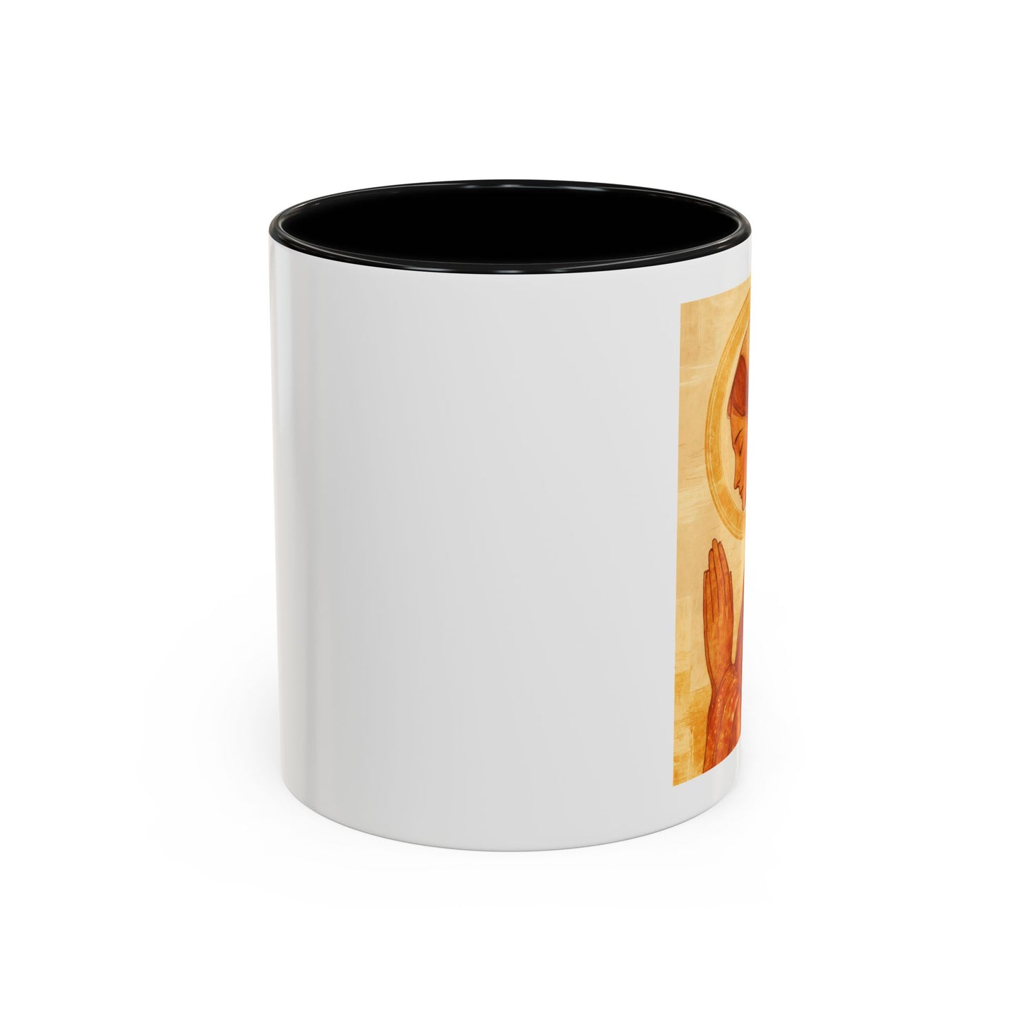 Memorial Accent Coffee Mug - Blessed Are Those Who Mourn - Matthew 5:4