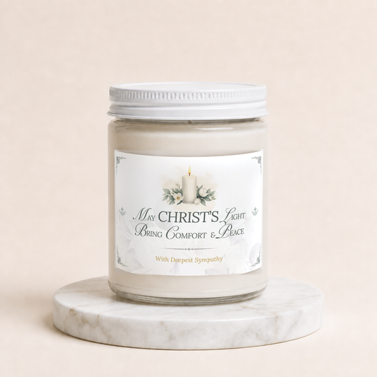 Christ's Light Ready-to-Send Sympathy Candle