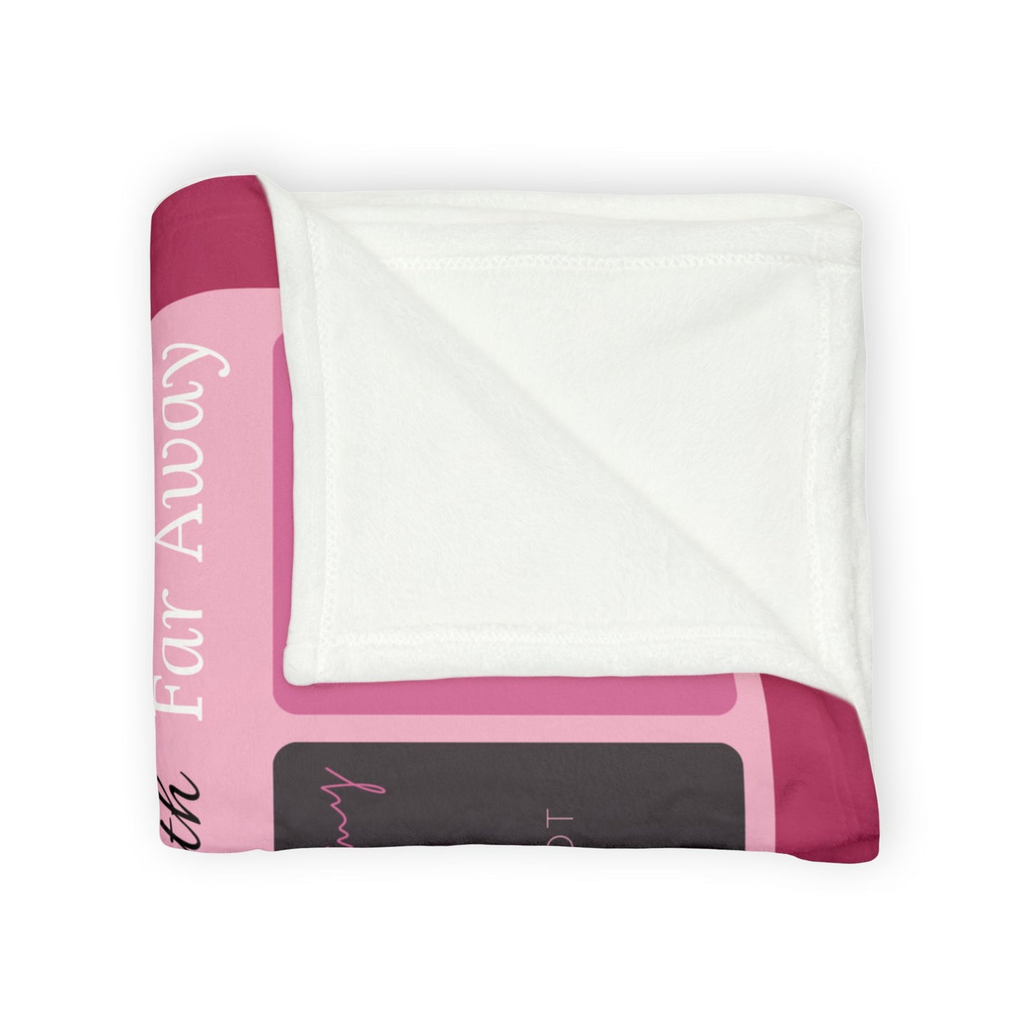 Christ’s Light Memorial Blanket – Rose Scripture Design | Personalized Christian Sympathy Gift for Loss of Mother