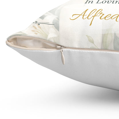 Christ's Light Custom Photo Christian Memorial Pillow