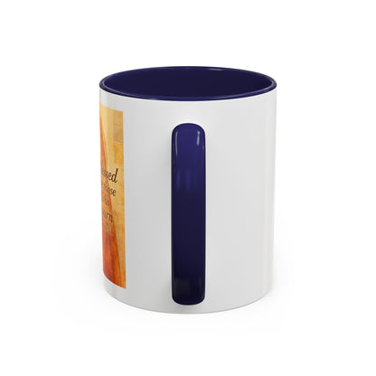 Memorial Accent Coffee Mug - Blessed Are Those Who Mourn - Matthew 5:4