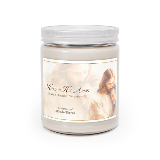 Personalized Loss of Father Candle