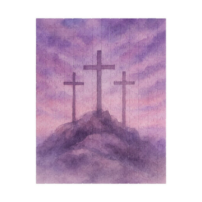 Watercolor Jesus Puzzle - Resurrection Hope Bible Verse Memorial Gift