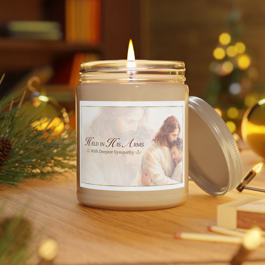 Heaven's Embrace Loss of Husband Candle