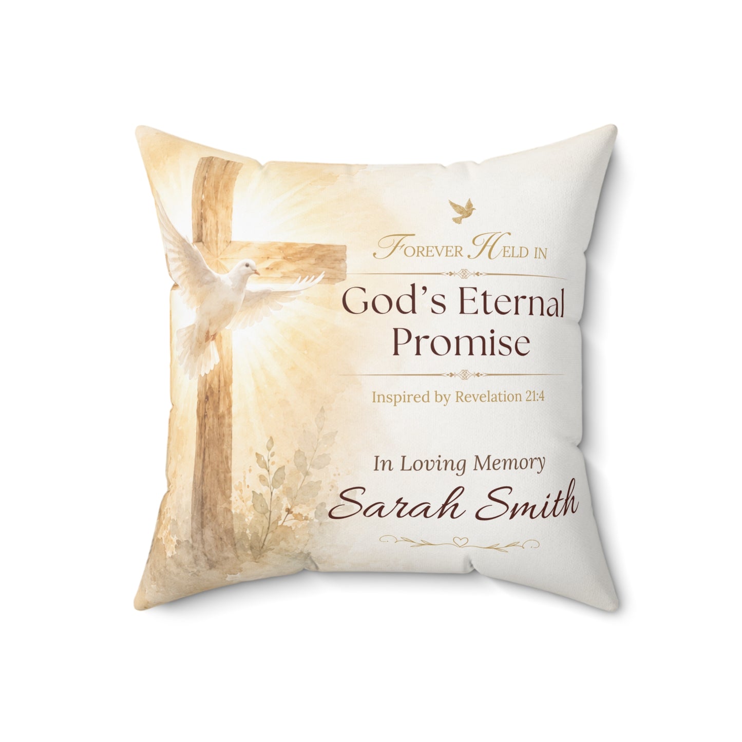 Eternal Promise Pillow Option 3