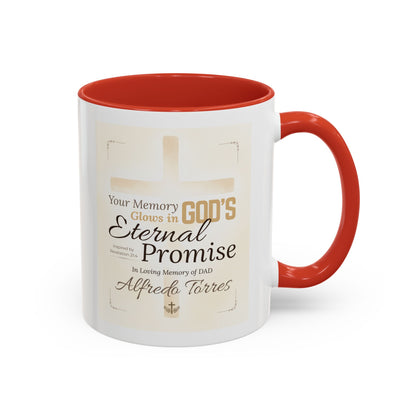 Custom Eternal Promise Memorial Mug | Loss of Father