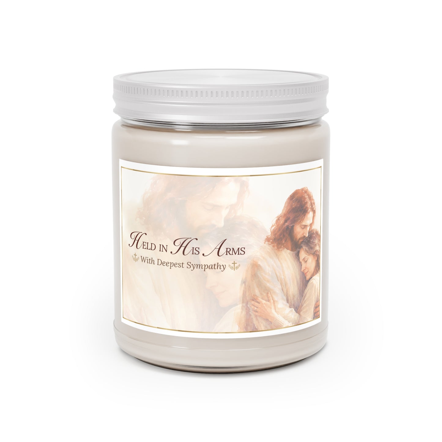 Heaven's Embrace Loss of Wife Candle