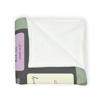 Heaven’s Embrace Memorial Blanket | Personalized Christian Sympathy Gift for Loss of Father