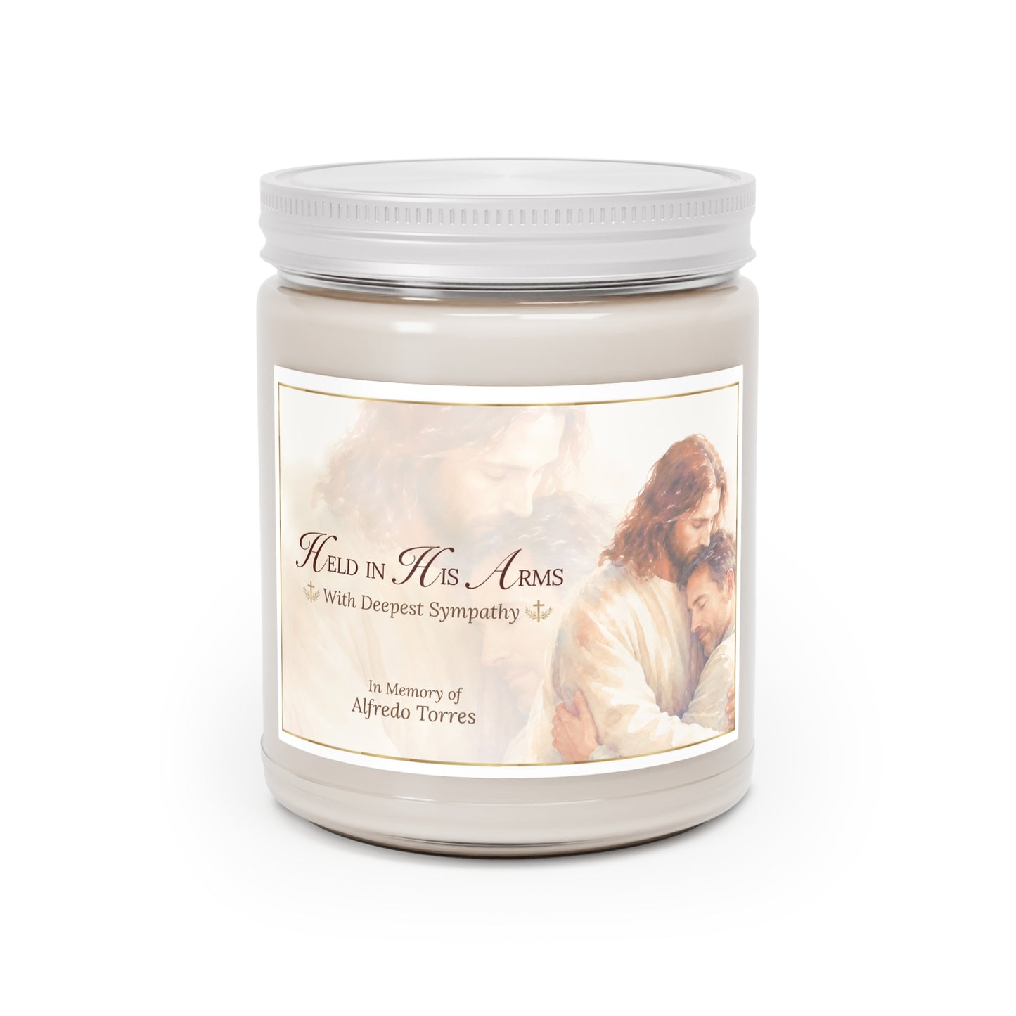 Personalized Loss of Husband Candle