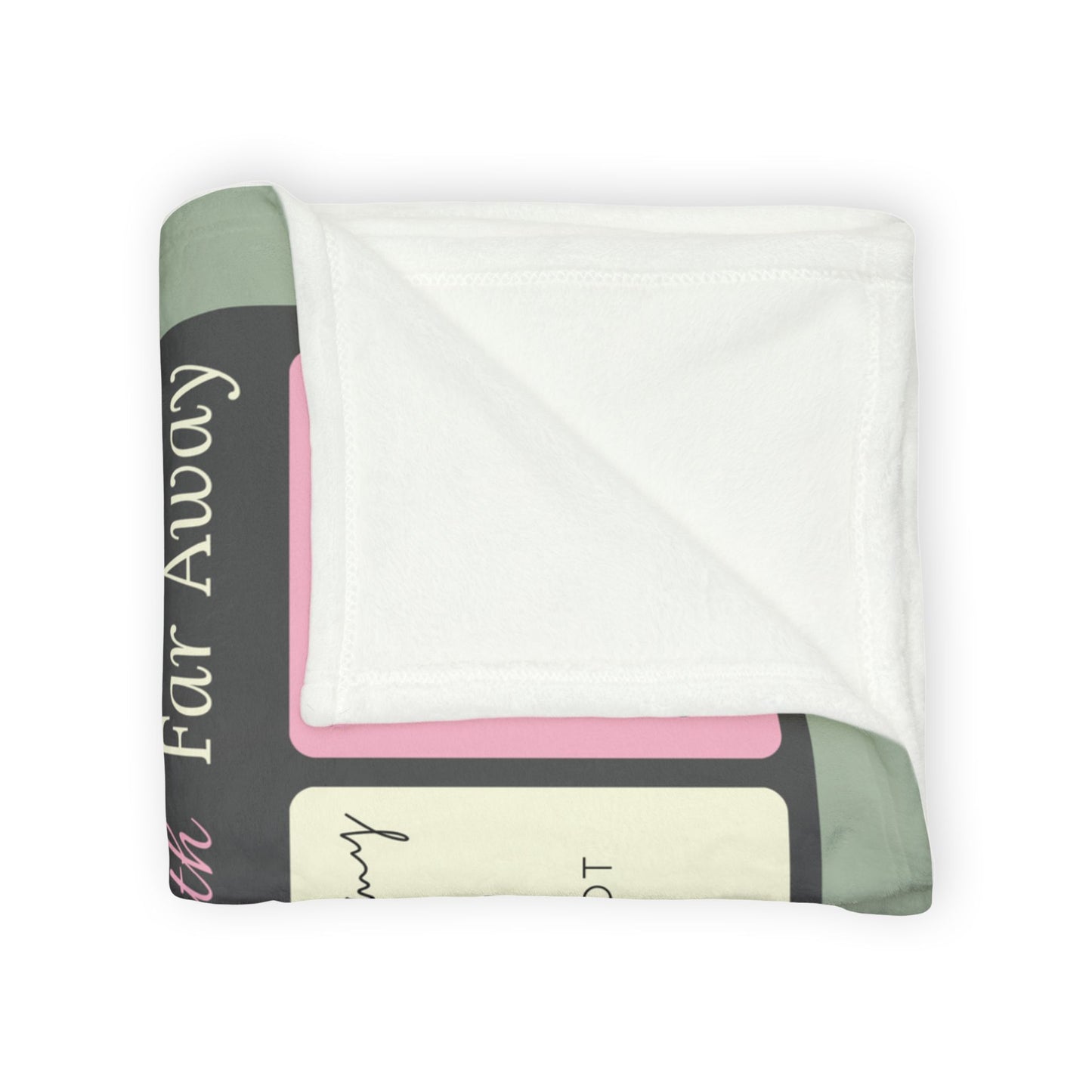 Christ’s Light Memorial Blanket – Soft Floral Design | Personalized Christian Sympathy Gift for Loss of Mother