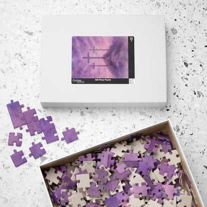 Watercolor Jesus Puzzle - Resurrection Hope Bible Verse Memorial Gift