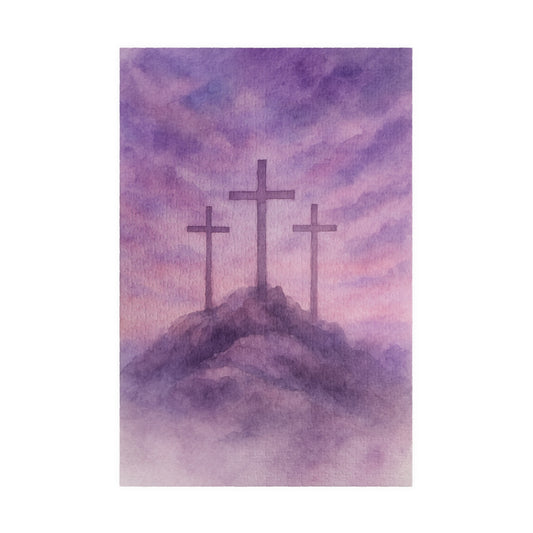 Watercolor Jesus Puzzle - Resurrection Hope Bible Verse Memorial Gift