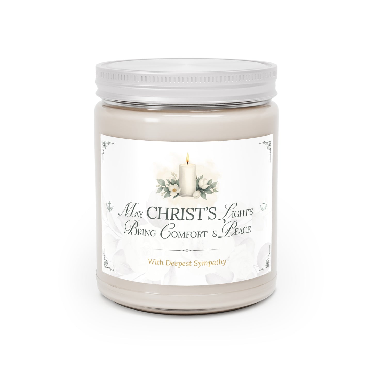 Christ's Light Ready-to-Send Sympathy Candle