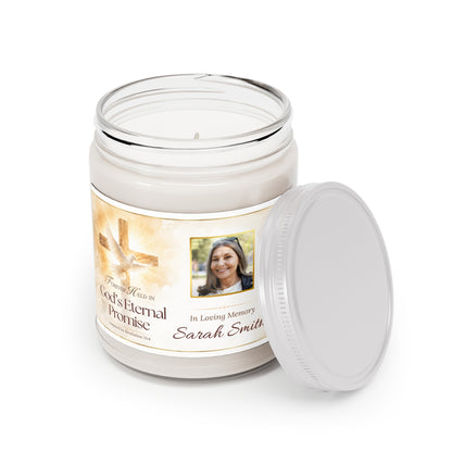 Eternal Promise Personalized Photo Memorial Candle
