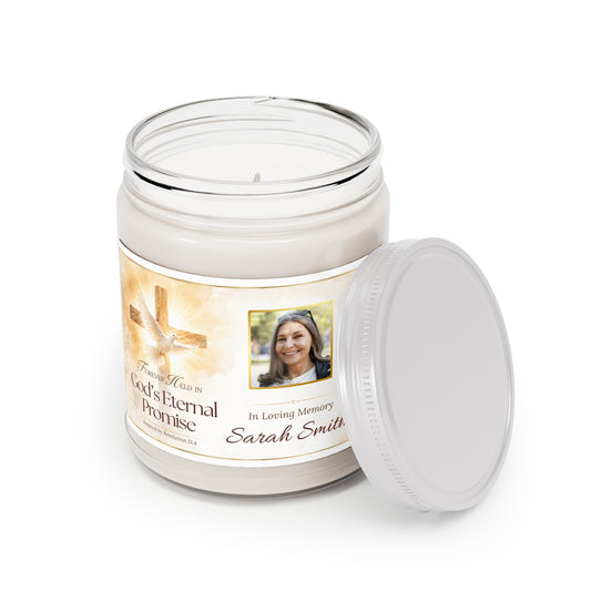 Eternal Promise Personalized Photo Memorial Candle