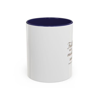 Memorial Accent Coffee Mug - Faith as a Mustard Seed - Matthew 17:20