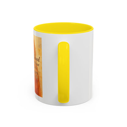 Memorial Accent Coffee Mug - Blessed Are Those Who Mourn - Matthew 5:4