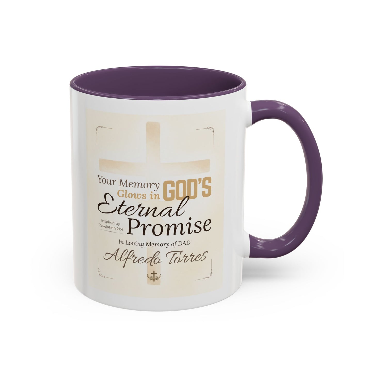 Custom Eternal Promise Memorial Mug | Loss of Father