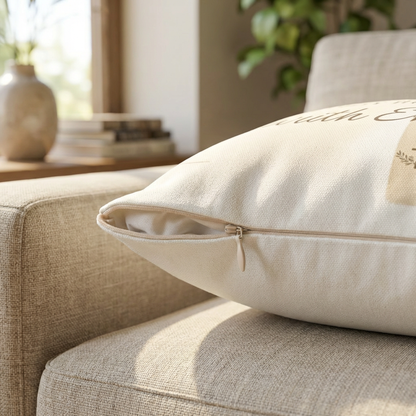 In Loving Memory Pillow – Eternal Promise Design | Personalized Christian Memorial & Sympathy Gift