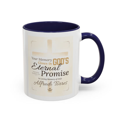 Custom Eternal Promise Memorial Mug | Loss of Father