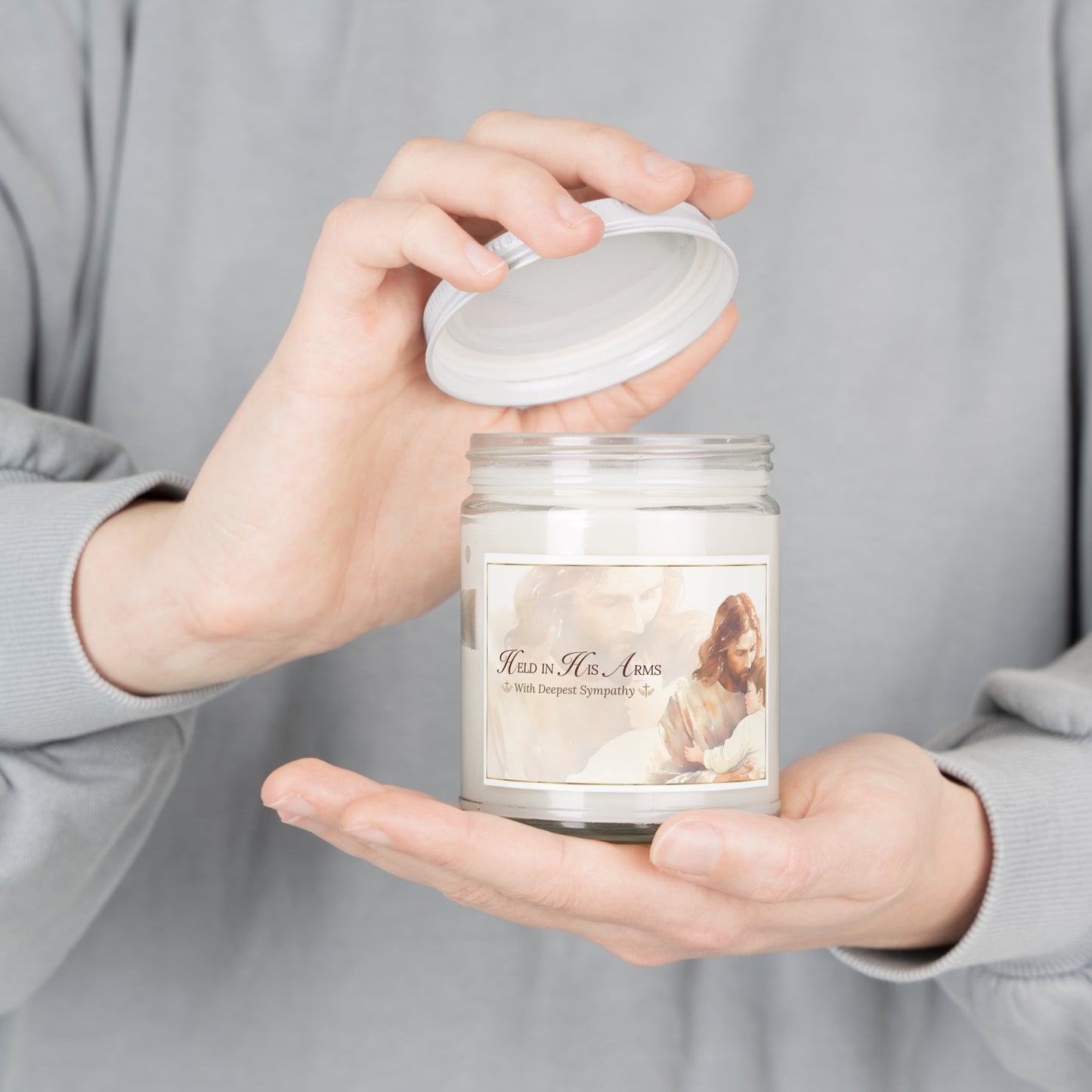 Heaven's Embrace Loss of Son Candle