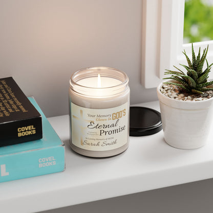 Eternal Promise Memorial Candle | Personalized Christian Sympathy Gift for Loss of Mother