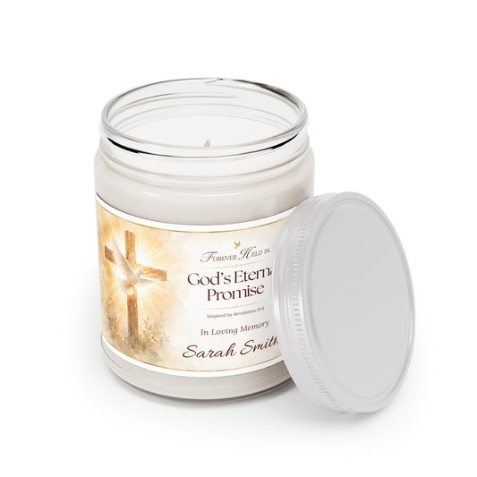 Eternal Promise Personalized Memorial Candle