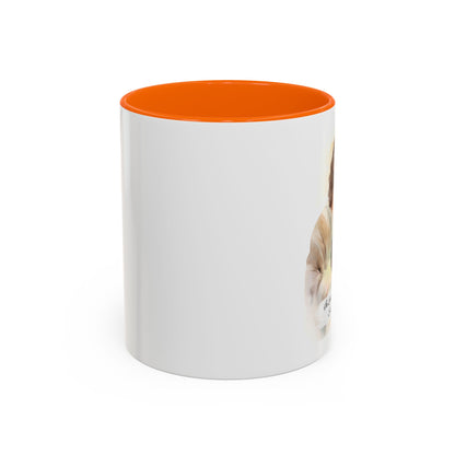 Custom Memorial Accent Coffee Mug with Photo and Text – Sacred Shepherd Keepsake