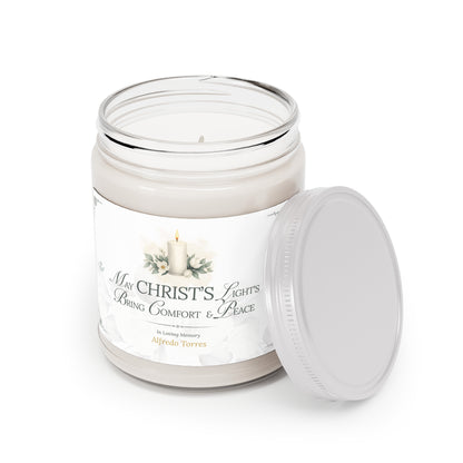 Christ's Light Personalized Sympathy Candle