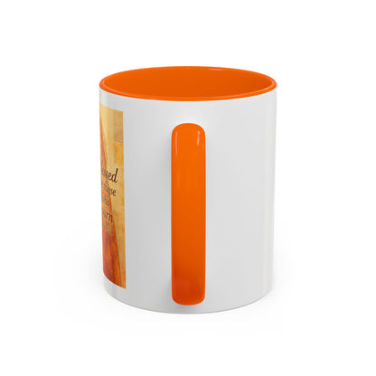 Memorial Accent Coffee Mug - Blessed Are Those Who Mourn - Matthew 5:4