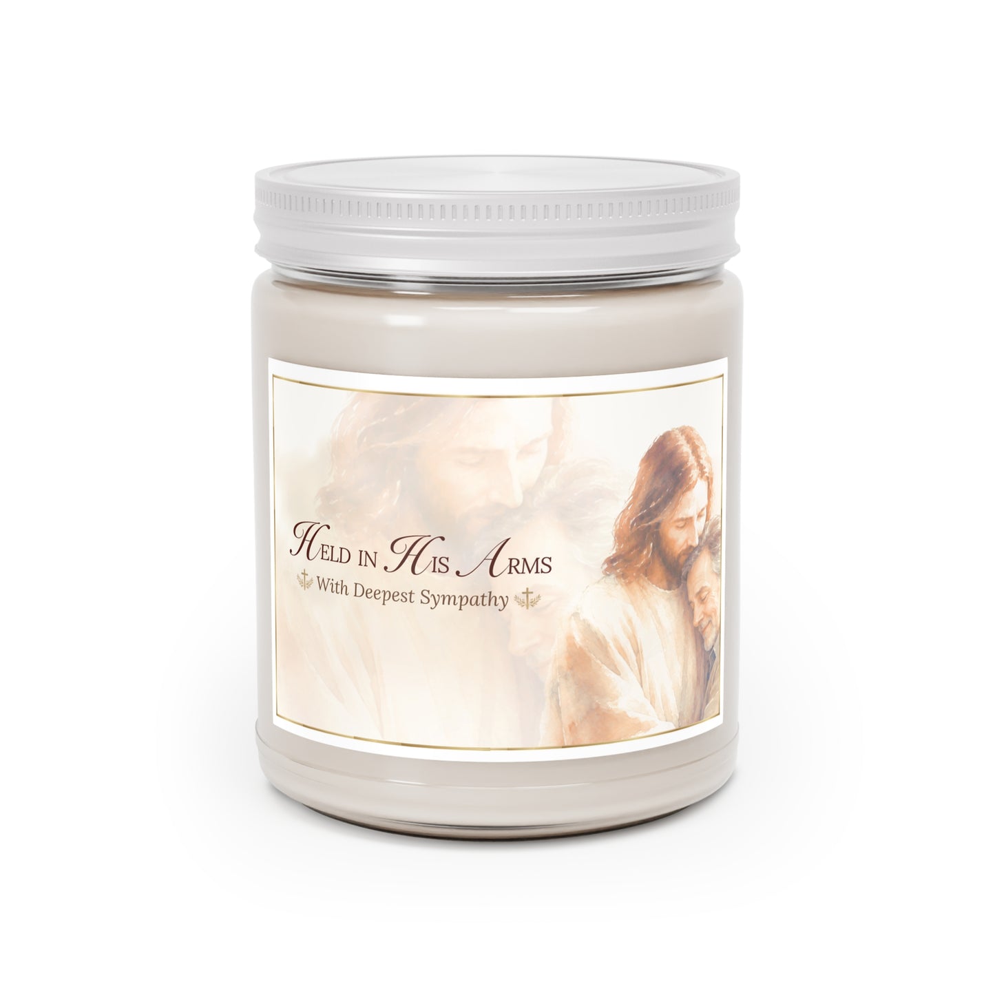 Heaven's Embrace Loss of Father Candle