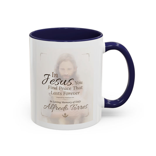 Custom Sacred Shepherd Memorial Mug | Loss of Father