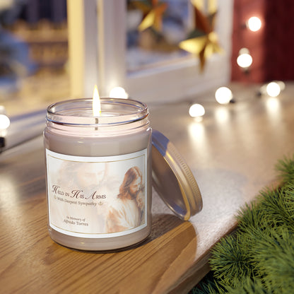 Personalized Loss of Father Candle